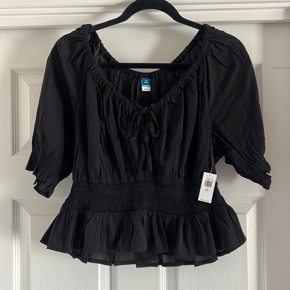 New with tags black old navy top size medium